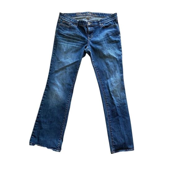 Women's Gap 1969 Blue Denim Bootcut Jeans Size 8 - Picture 1 of 9